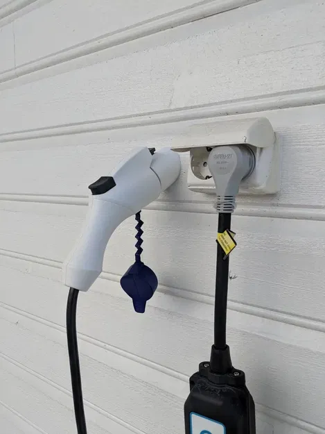 Ổ cắm giả J1772 cho cáp sạc Nissan Leaf - Image 1