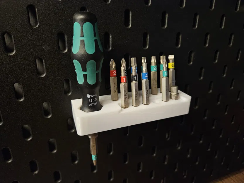 Giá Đỡ Dụng Cụ Wera Cho Bảng Treo Tường Ikea Skadis - Image 3