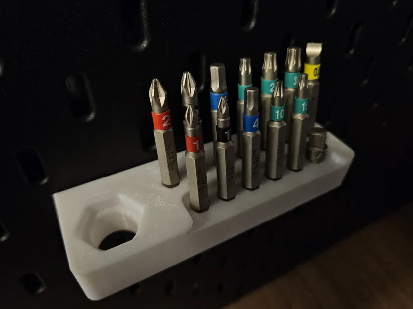 Giá Đỡ Dụng Cụ Wera Cho Bảng Treo Tường Ikea Skadis - Image 4