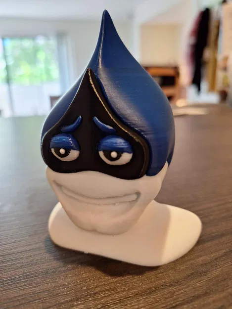 Mô Hình 3D Lancer Deltarune - Biểu Cảm Khuôn Mặt - Image 1