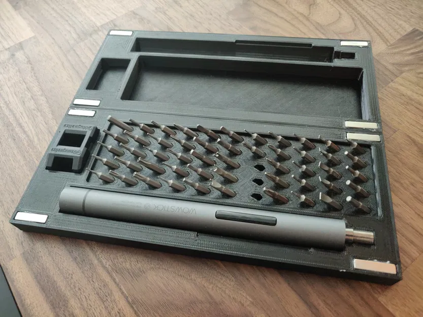 Hộp lưu trữ cho Xiaomi WOWStick với nam châm - Image 1