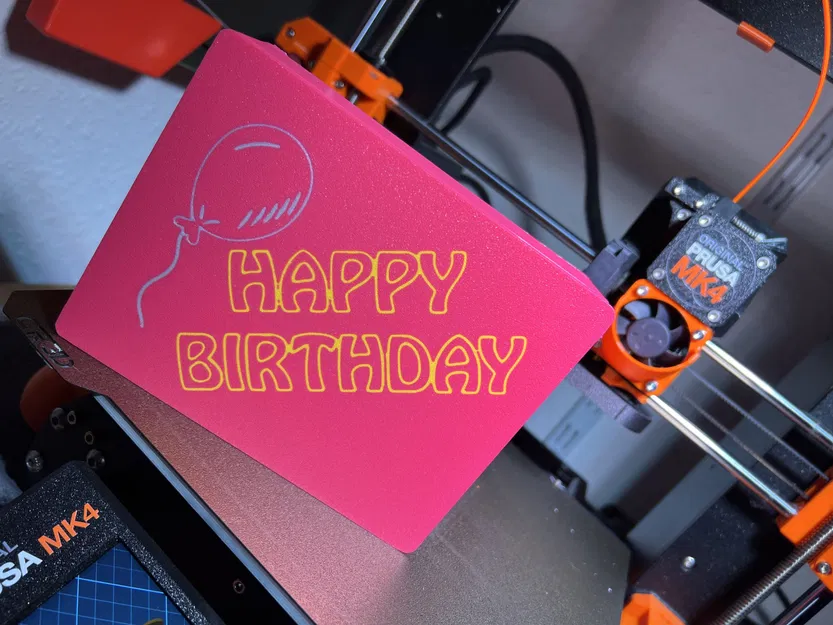 Hộp quà sinh nhật đơn giản với nam châm - Image 1