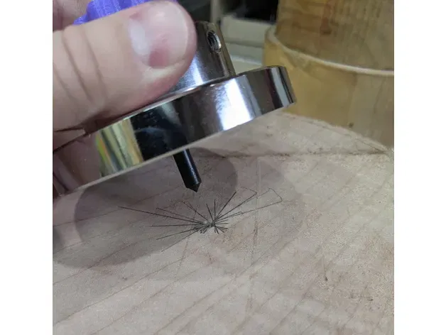 Công cụ tìm tâm cho mặt phẳng 1" x 8TPI - Image 5