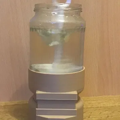 Trạm rửa cho lọ nhựa resin đường kính 94 mm