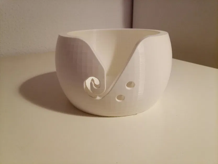 Bát đựng cuộn len bằng PLA có hỗ trợ - Image 1