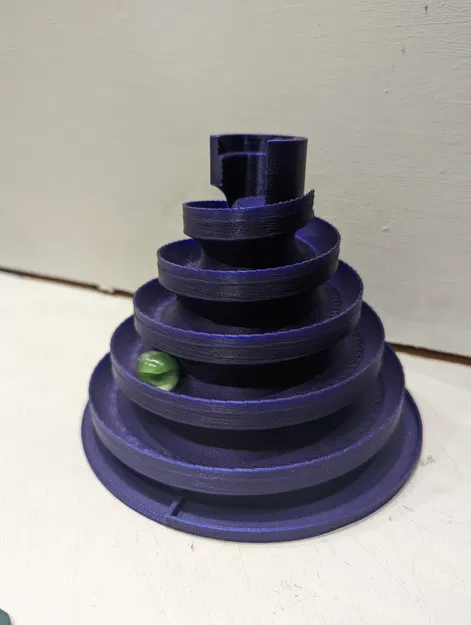 Tháp xoắn marble run độc lập - Image 1