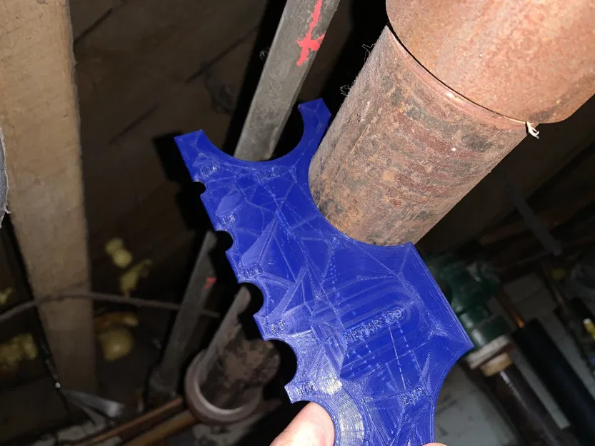 UFS-032 Thước Đo Đường Kính Ống Đen NPT, Đo Ngoài - Image 2