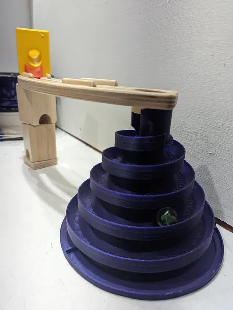 Tháp xoắn marble run độc lập - Image 2