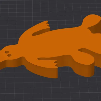 Giá đỡ cửa hình thú mỏ vịt độc đáo