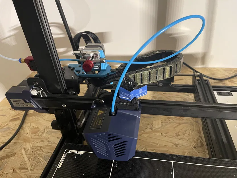 Giá đỡ extruder microswiss chainlink cho máy in Anycubic Kobra Max V2 - Image 1