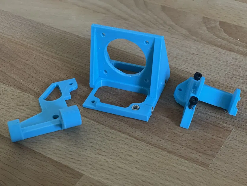 Giá đỡ extruder microswiss chainlink cho máy in Anycubic Kobra Max V2 - Image 2