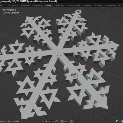 Bông tuyết trang sức tai độc đáo cho mùa đông