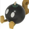 Mô hình Bob-omb độc đáo trong phong cách nghệ thuật 3D - Thumbnail 1