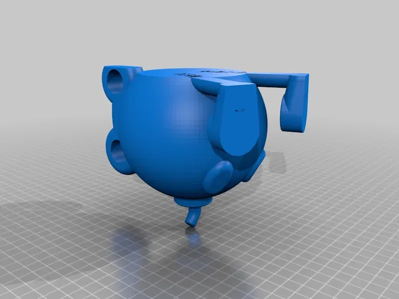 Mô hình Bob-omb độc đáo trong phong cách nghệ thuật 3D - Image 2