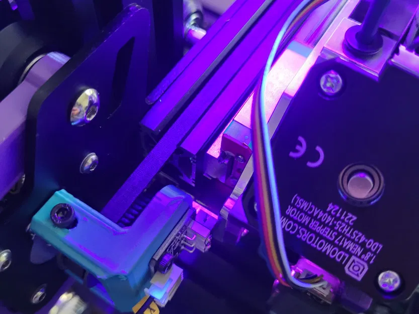 Giá đỡ đầu phun cho máy in 3D Ender 3 v2 với ray tuyến tính Micr... - Image 2