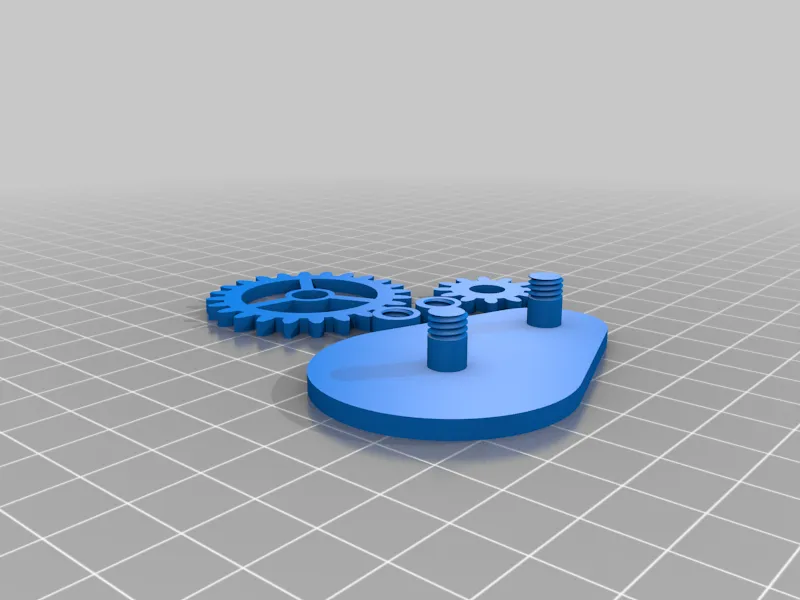 Bánh răng xoắn với khóa ren cố định - Image 2
