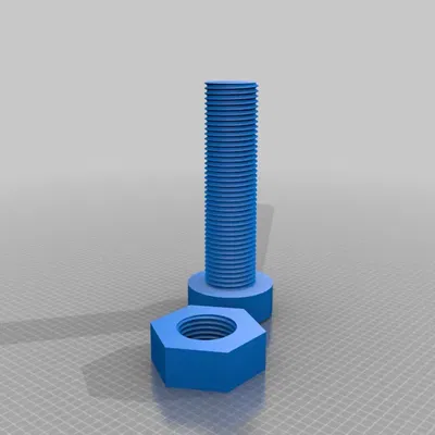 Đinh vít có ren hoạt động trên hầu hết máy in 3D