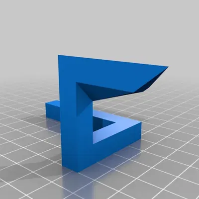 Tam giác Penrose - Bài kiểm tra độ nghiêng cho máy in 3D