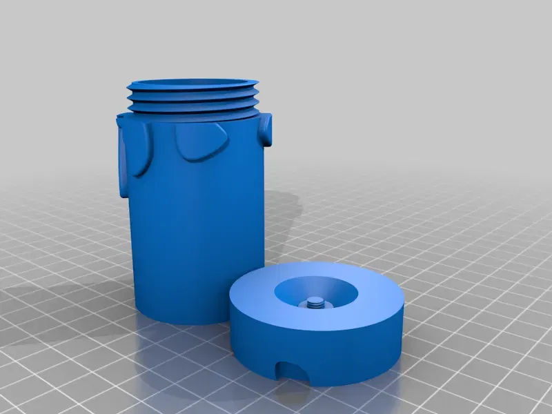 Lọ nến hình dạng nến với ren vít - Image 4