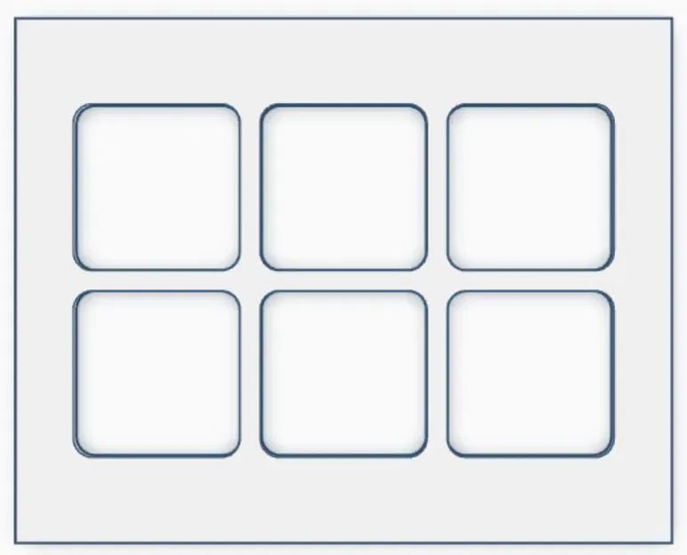 Mẫu mặt trước cho Stream Deck Mini - Image 2