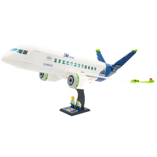 Giá đỡ trưng bày cho Máy bay Hành khách LEGO City 60367 / 60262 / 60104 / 60022 - Image 2