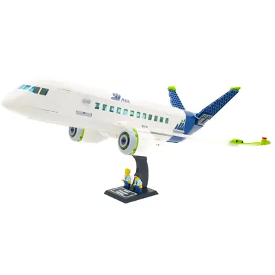 Giá đỡ trưng bày cho Máy bay Hành khách LEGO City 60367 / 60262 / 60104 / 60022