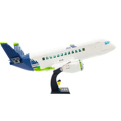 Giá đỡ trưng bày cho Máy bay Hành khách LEGO City 60367 / 60262 / 60104 / 60022