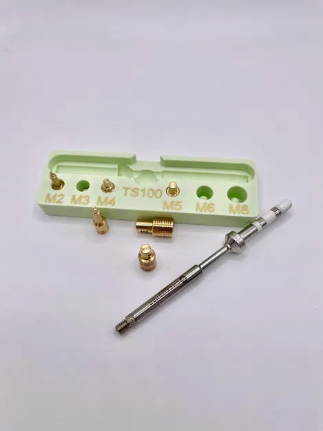 Giá đỡ lưu trữ đầu hàn và chèn ren TS100 - Image 3