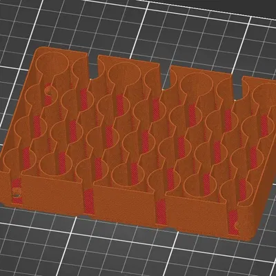 Hộp pin AA - Gridfinity - Vasemode - 15 kích cỡ khác nhau