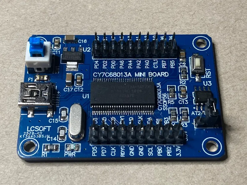 Vỏ bảo vệ cho bo mạch phân tích logic Cypress FX2 - Image 3