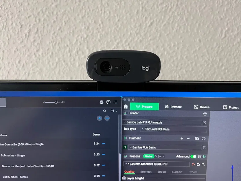 Giá đỡ webcam Logitech C270 phiên bản nâng cấp - Image 1