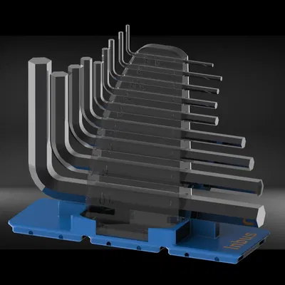 Giá đỡ chìa khóa Allen kích thước 1,5 - 10mm