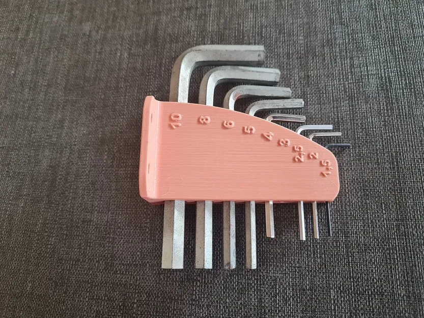 Giá đỡ chìa khóa Allen kích thước 1,5 - 10mm - Image 4