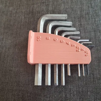Giá đỡ chìa khóa Allen kích thước 1,5 - 10mm