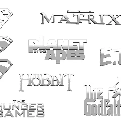 +30 Logo Phim Nổi Tiếng (+DXF)