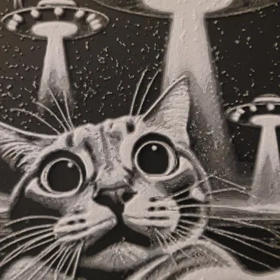 Mèo Tự Sướng Với Người Ngoài Hành Tinh Hueforge