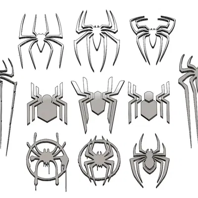 Lịch Sử Logo Spider-Man (+DXF)