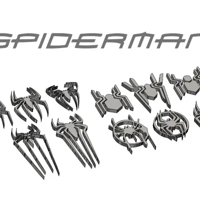 Lịch Sử Logo Spider-Man (+DXF)