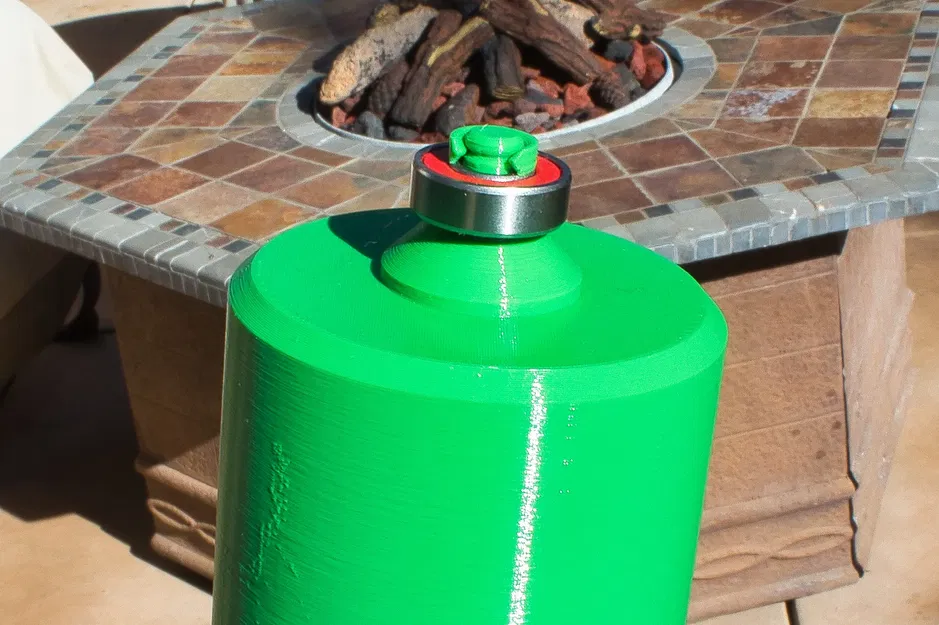 Bẫy chuột bằng gỗ lăn trên xô nước - Image 3