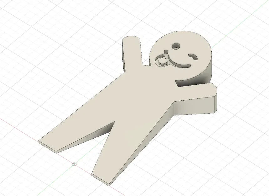 Giá đỡ cửa hình người vui vẻ giữ cửa mở - Image 1