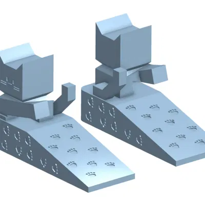 Giá đỡ cửa hình mèo Calicat đáng yêu