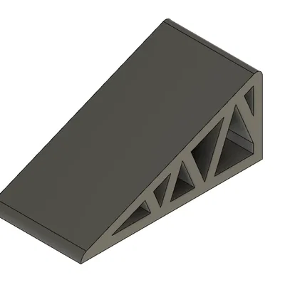 Chặn cửa hình chóp 3D