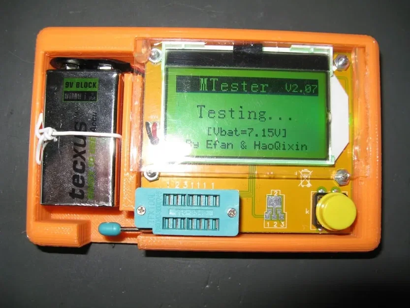 Vỏ bảo vệ đồng hồ LCR-T4 và bộ kiểm tra transistor - Image 1