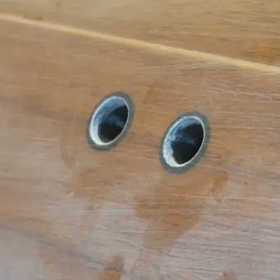 Phụ kiện lắp đặt dây trên boong kayak Maroske