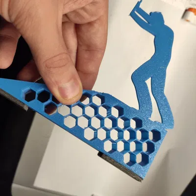 Đế chặn cửa hình người đẩy đơn giản