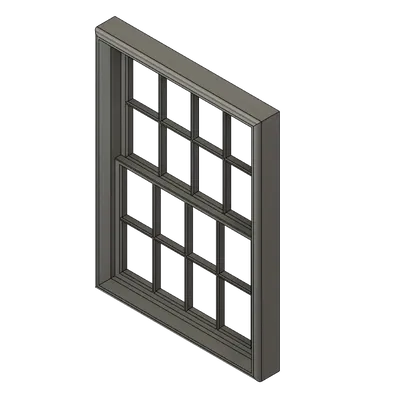 Khung cửa sổ lưới mini cho mô hình thu nhỏ