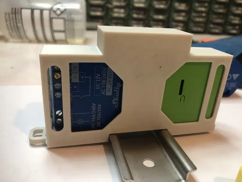 Giá đỡ shelly đôi cho mô-đun din đơn - Image 5