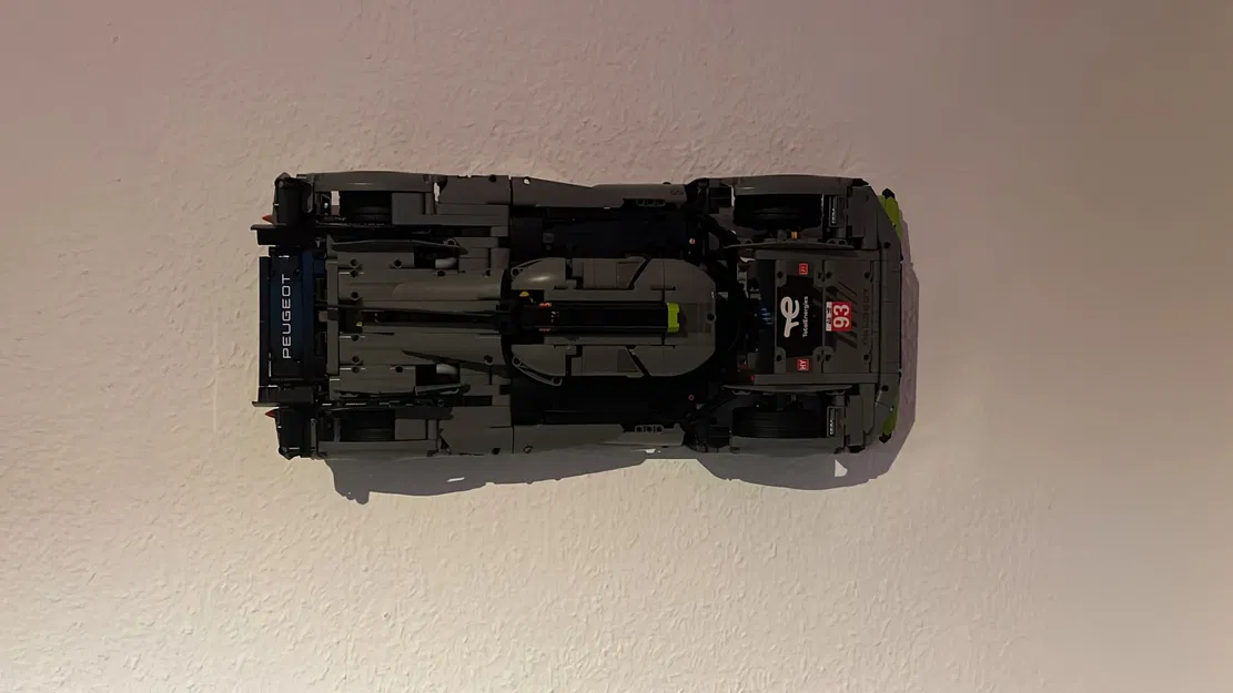 Giá đỡ treo xe hơi Lego Technic trên tường - Image 1