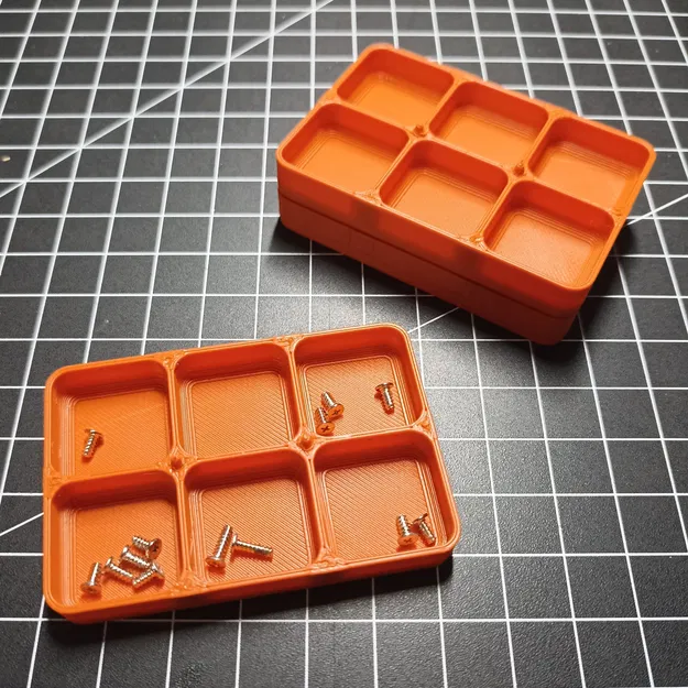 Bộ tổ chức vít nhỏ gọn và xếp chồng được - Image 1