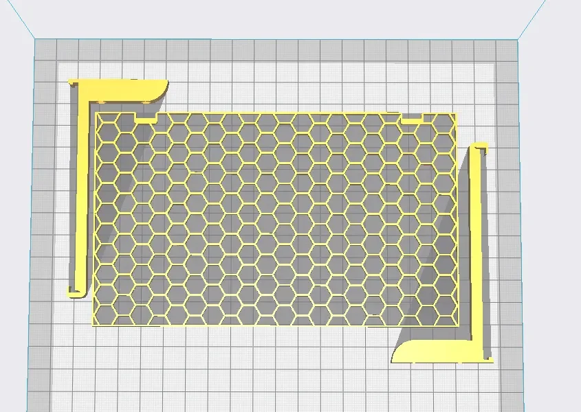 Giá đỡ hình lục giác nhẹ cho mô hình in 3D 1
